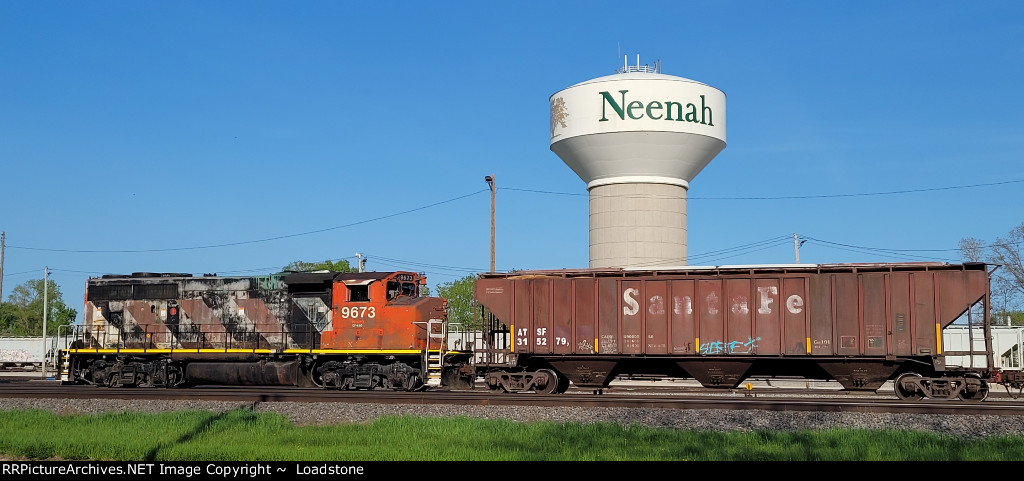CN 9673 ATSF 315279